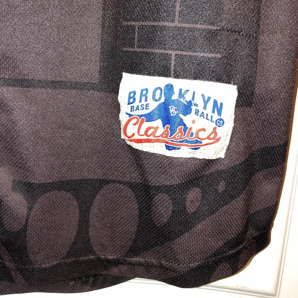 VINTAGE BROOKLYN CYCLONES JERSEY BY BROOKLYN BASEBALL CLASSICS MEN'S SIZE LARGE - Picture 5 of 5